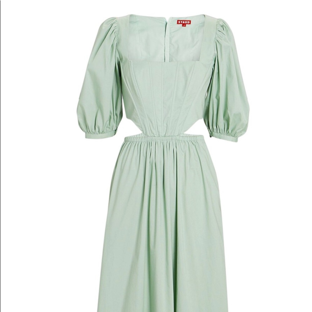 Staud Astro Cut-Out Maxi Dress